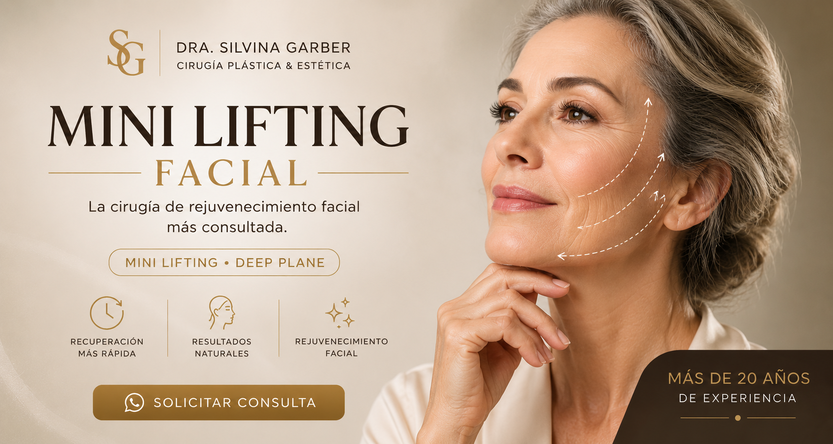 Mini Lifting Facial - Dra. Silvina Garber
