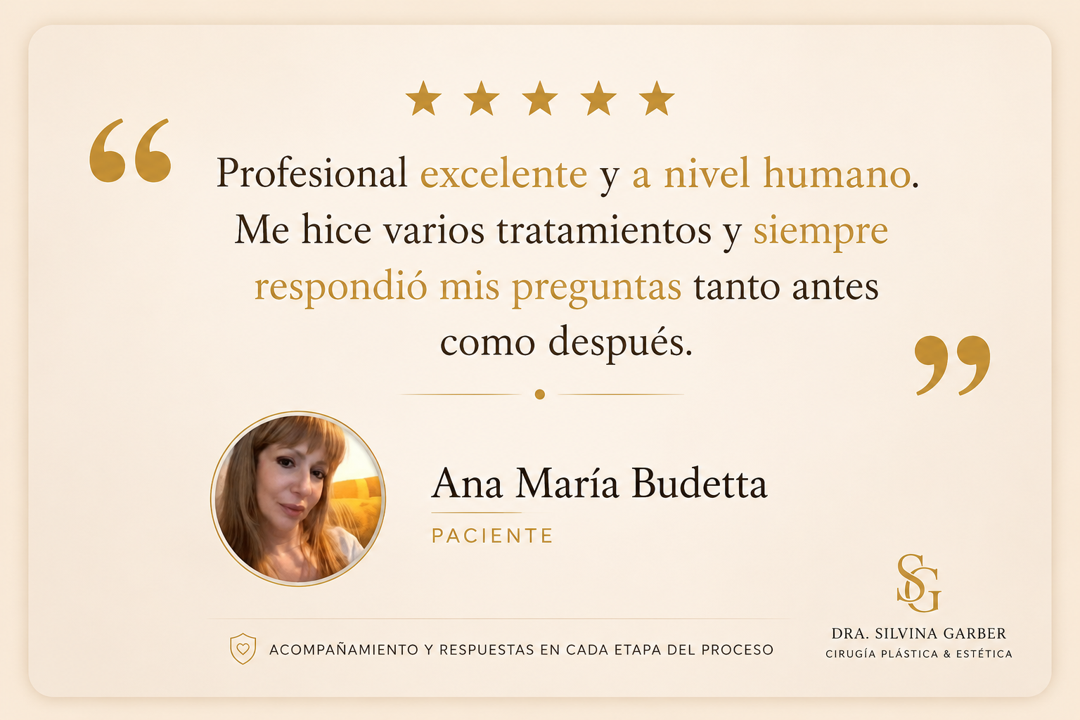 Testimonio Ana María Budetta